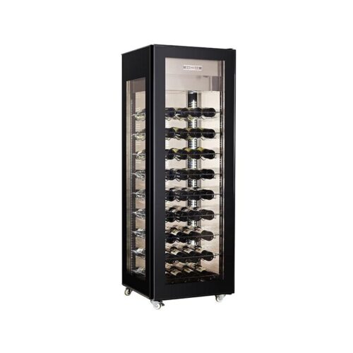 WINE SHOWCASE WITH Curved DOOR RT-400L-2