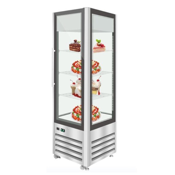 UPRIGHT CAKE SHOWCASE BLACK FC-430R