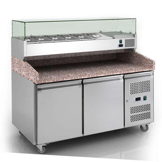 პიცის მაგიდა მაცივარი PZ-2600TN+VRX1500/380
