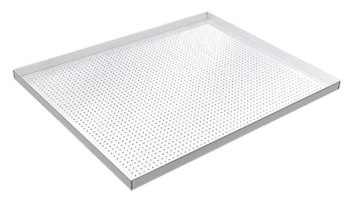 NAI-52305 ალუმინის ლანგარი პერფორირებული მართი კუთხეებით 40X60