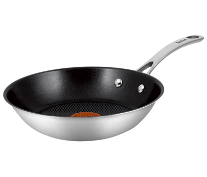 R-Professionals-20cm-Stainless-steel-frying-pan-large Wok Pan 30