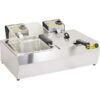 Double electric Fryer, 8+8 lt