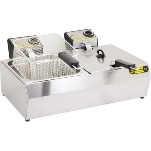 Double electric Fryer, 8+8 lt