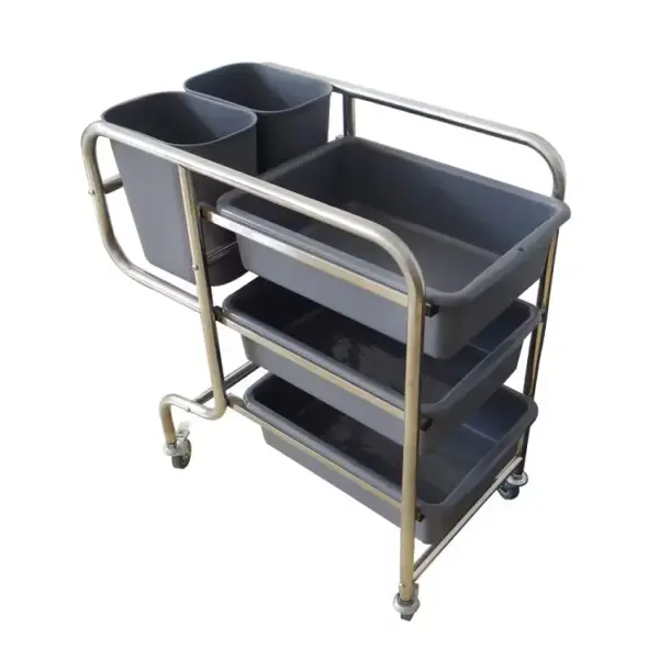 Stainless Collecting Cart YC-103F
