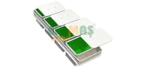 Bread Loaf Tray With Teflon 13X13X45