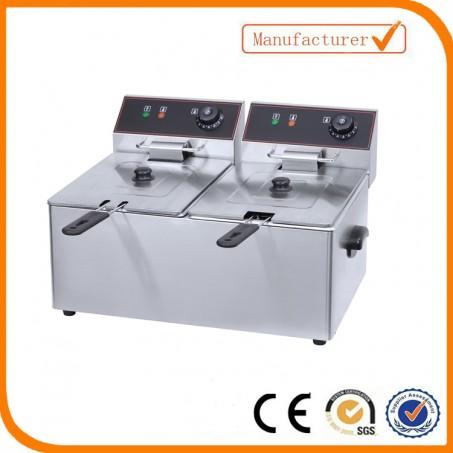 Electric Fryer 8+8 lt