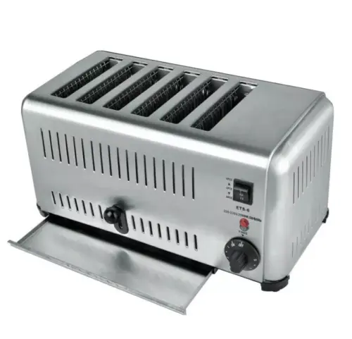 6-Slice Bread Toaster HET-6