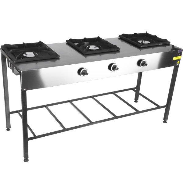 GAS COOKER 3 LIGHTER ON METAL LEGS