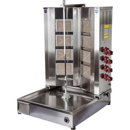 SHAWARMA MACHINE ON NATURAL GAS, LOWER ENGINE, 8 LIGHTER