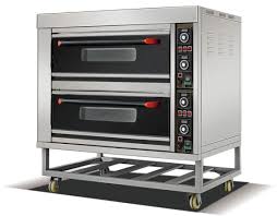 2 Trays Electric Oven (With Glass Door)