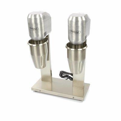 maxima-milkshaker-drinkmixer-double-cups-2-speed მილკშეიკერი ორმაგი, DMS
