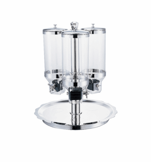Cereal Dispenser With Triple Tank CR-42R