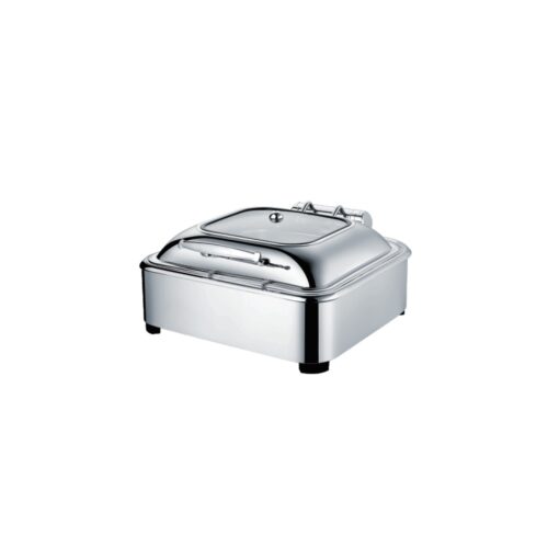 Chafing Dish 2/3 შუშის სახურავითა და ფეხებით YD-L017